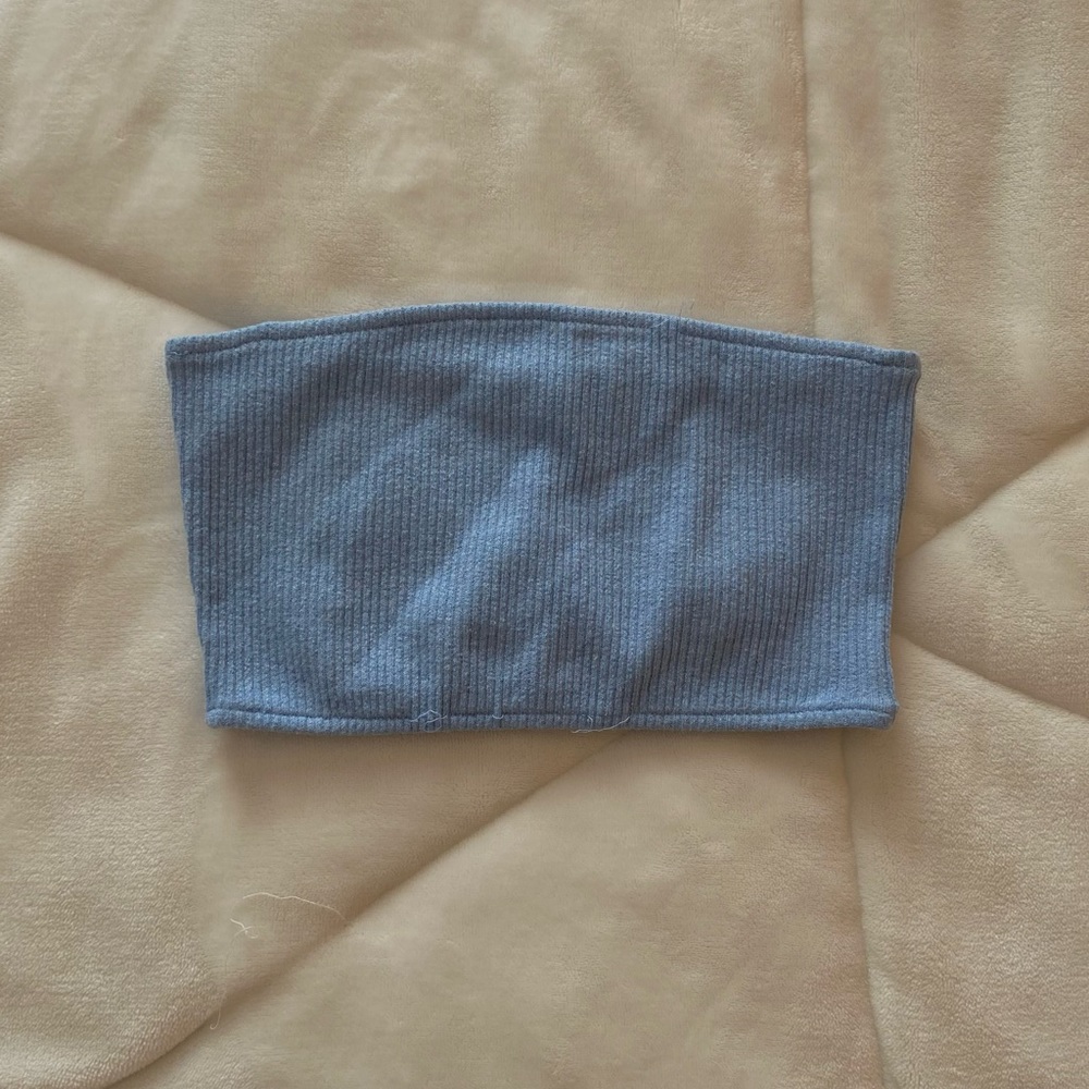 Bershka Cami and Cardigan Set in Baby Blue - Picture 4 of 5